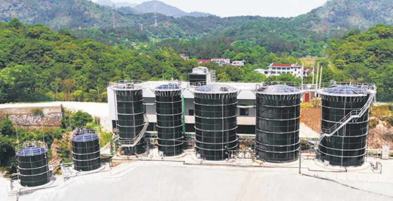 浙江臺(tái)州垃圾滲濾液處理工程